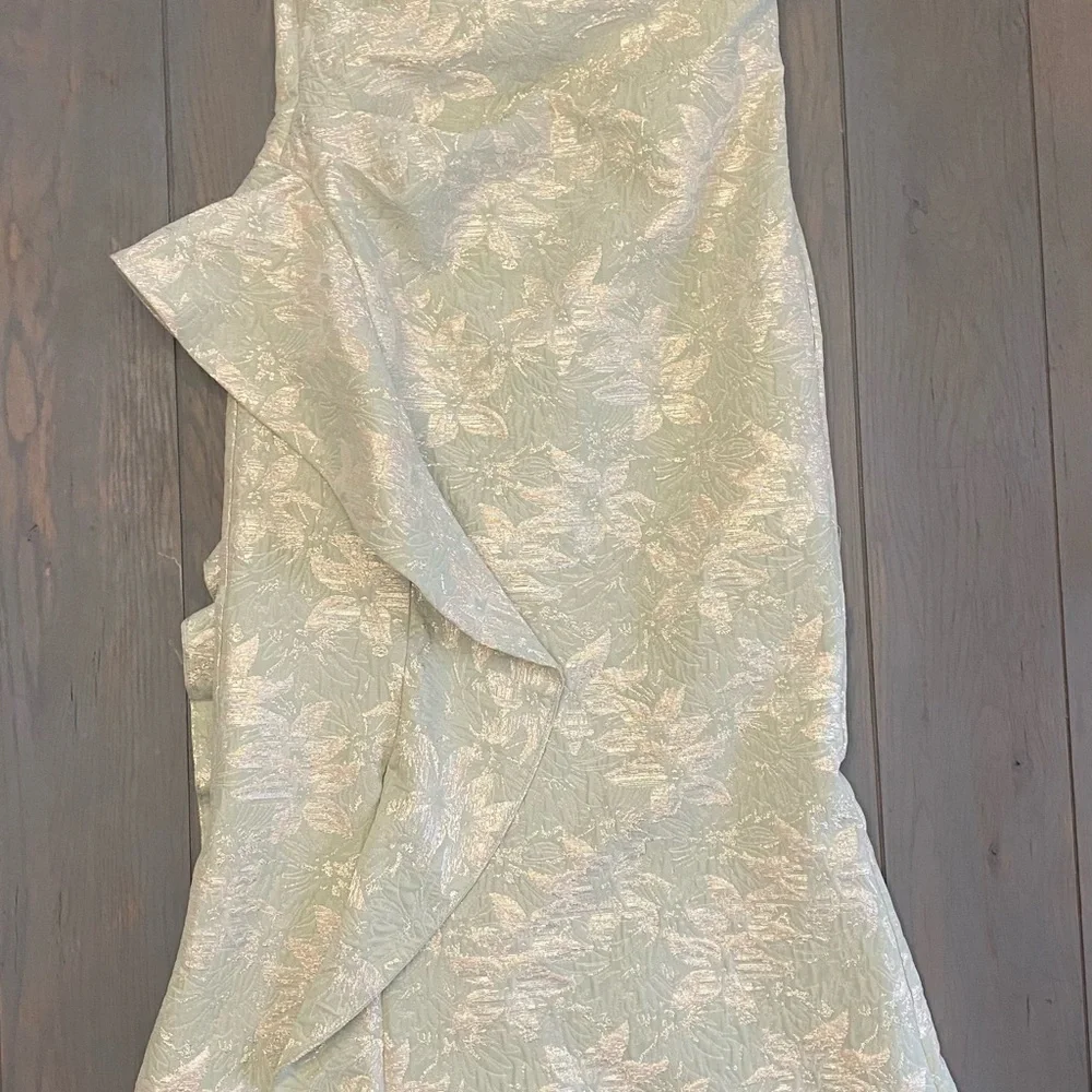 Teri Jon One-Shoulder Long Dress - Picture 2 of 9